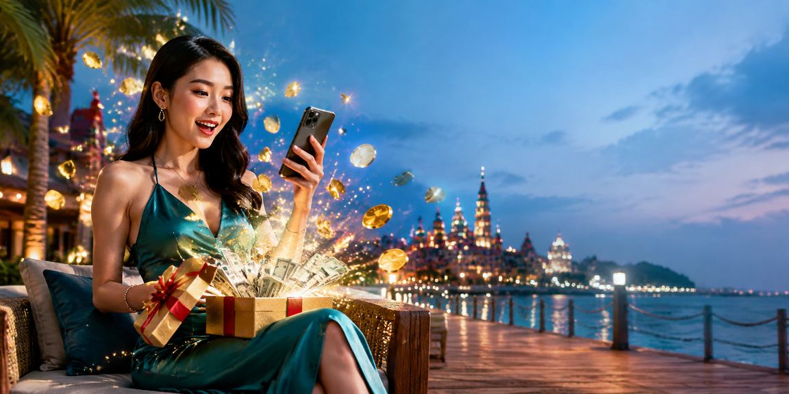 Pemain Malaysia menggunakan xc60 di telefon pintar dengan antara muka mudah alih yang responsif